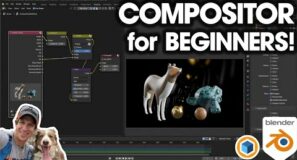Getting Started with the COMPOSITOR in Blender (Beginners Start Here!)