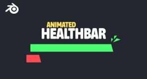 Animated Health Bar Motion Graphic – Blender Tutorial