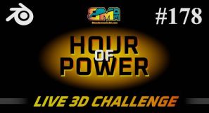 Blender LIVE Challenge – HOP 178