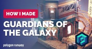 Guardians’ Knowhere Street in Blender – 3D Modeling Process | Polygon Runway