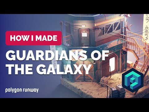 Guardians’ Knowhere Street in Blender – 3D Modeling Process | Polygon Runway
