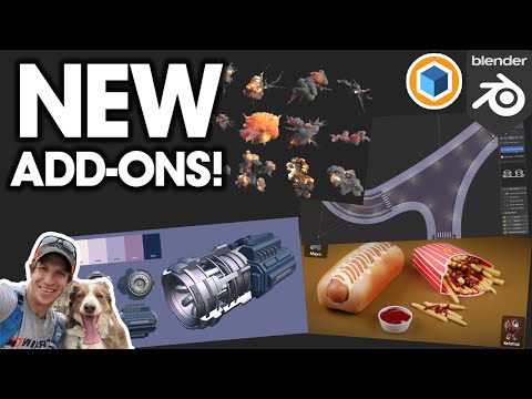 AWESOME New and Updated Add-Ons for Blender! (Don’t Miss These!)