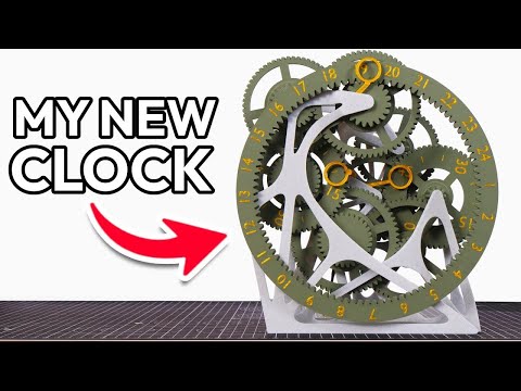 Reinventing The Clock For 3D Printing