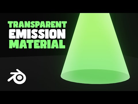 Transparent Emission Material – Blender Tutorial
