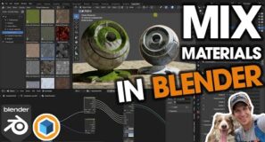 Procedurally Mixing MATERIALS in Blender – Getting Started with Smartify Nodes!