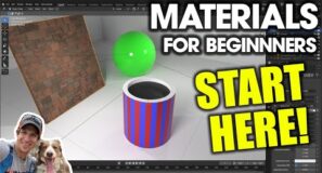 The Ultimate Guide to MATERIALS in Blender Part 1 – Materials for Beginners!