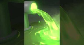 Here’s how a Toxic Waterfall is done in Unity! #unity #gamedev #vfx