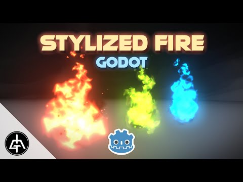 GODOT VFX – Stylized Fire Effect Tutorial