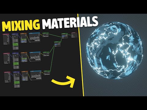 Mixing Materials in Blender – Tutorial