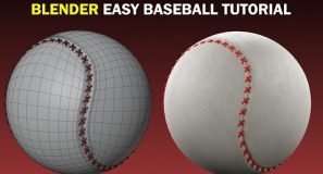 Blender: Make A 3D Baseball | EASY Tutorial