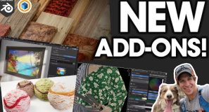 Awesome NEW AND UPDATED Add-Ons for Blender this Week!