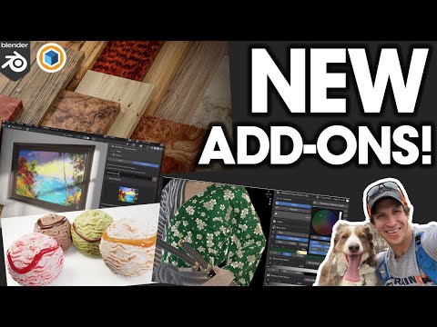 Awesome NEW AND UPDATED Add-Ons for Blender this Week!