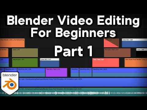 Video Editing with Blender for Complete Beginners – Part 1