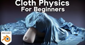 Cloth Physics for Beginners (Blender Tutorial)