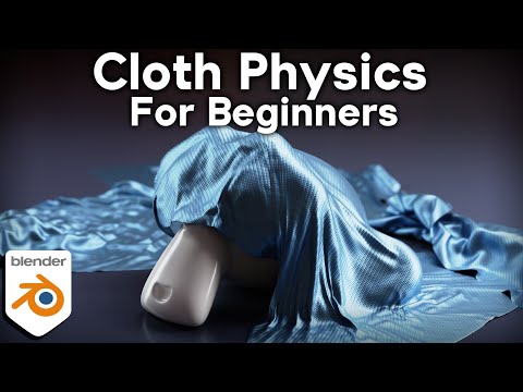 Cloth Physics for Beginners (Blender Tutorial)
