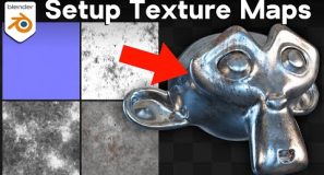 How to Setup and Use Texture Maps for Beginners (Blender Tutorial)