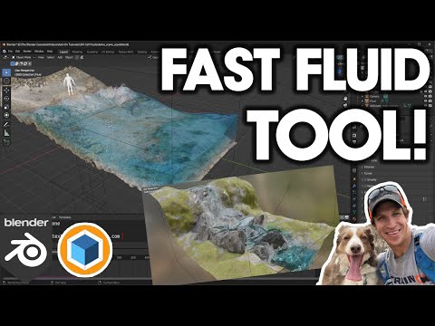 Finally a FAST Way to Simulate Fluids in Blender! (Cell Fluids!)