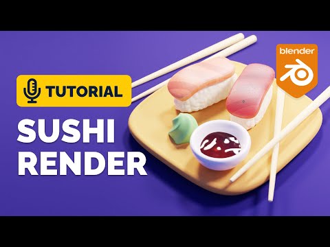 Blender Beginner Sushi Tutorial | Polygon Runway