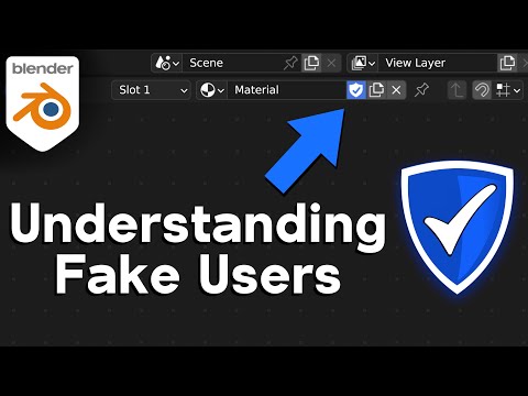 Understanding Fake Users in Blender 🛡️