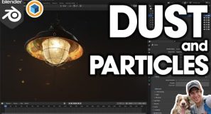 The FASTEST Way to Add Dust and Particles in Blender!