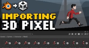 Importing a 3D Pixel Art Character from Blender to Unity – Tutorial