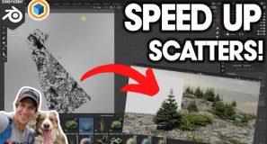 Speed Up GeoScatter for Blender with these AWESOME TOOLS (Ep 3)