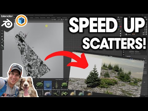 Speed Up GeoScatter for Blender with these AWESOME TOOLS (Ep 3)