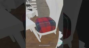 Modeling an armchair in Blender 3D#b3d #blender3d #3dmodeling #3dillustration #3dfurniture
