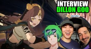 Incredible Anime and custom Blender Engine, Interview with Dillon Goo