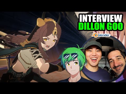 Incredible Anime and custom Blender Engine, Interview with Dillon Goo