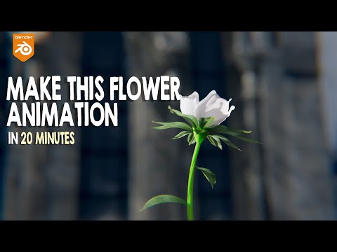 make this animation in blender under 20 minutes