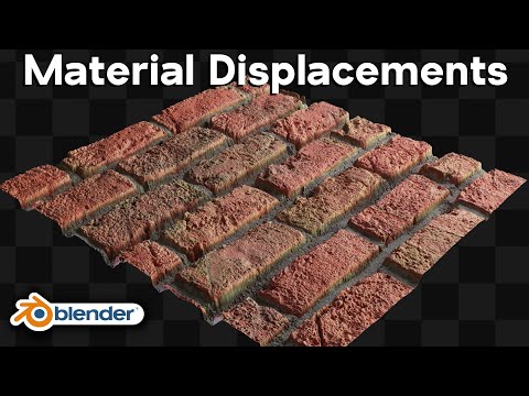 How to Use Material Displacements in Blender (Tutorial)