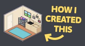 How I Created A Pixelart Laundry Room
