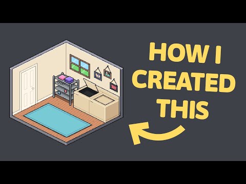 How I Created A Pixelart Laundry Room