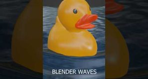 EASY Waves In Blender | 45 Seconds