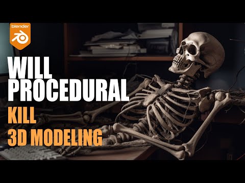 will procedural modeling kill polygon Modeling