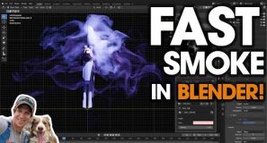 FAST, EASY Smoke in Blender with Smoke Wish!