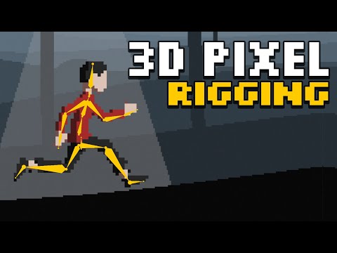 Animating a 3D Pixel Art Character – Blender Tutorial