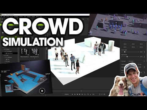 A New CROWD SIMULATION TOOL!