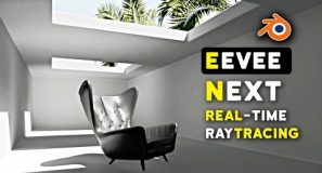 Blender 4.1 Alpha – Eevee Next Real-Time Raytracing !