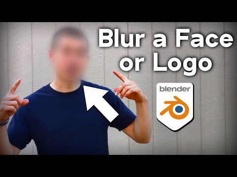 Blur a Face/Logo in a Video Using Motion Tracking (Blender VFX Tutorial)