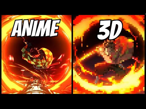 I Remade ICONIC ANIME MOMENTS, but in 3D