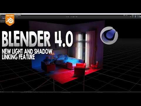 blender 4 new features light and shadow linking