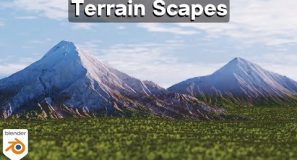 Creating Realistic Landscapes in Blender 🏔️ (Terrain Scapes Addon Review)