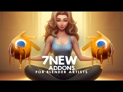 7 unique new blender addons available