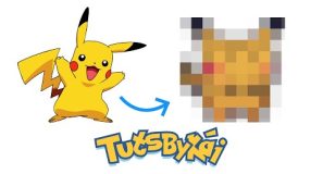 Creating Pixel Art Pokemon – Pikachu [1]