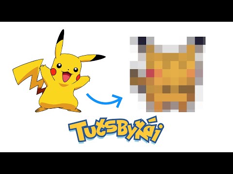 Creating Pixel Art Pokemon – Pikachu [1]