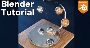Satisfying Swinging Spheres – Looping Animation (Blender Tutorial)
