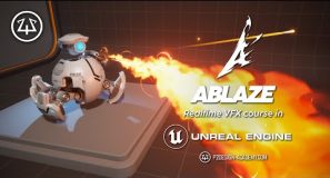 Ablaze, realtime VFX in UE5, Release video