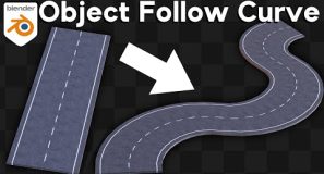 Array an Object Along a Curve in Blender (Tutorial)